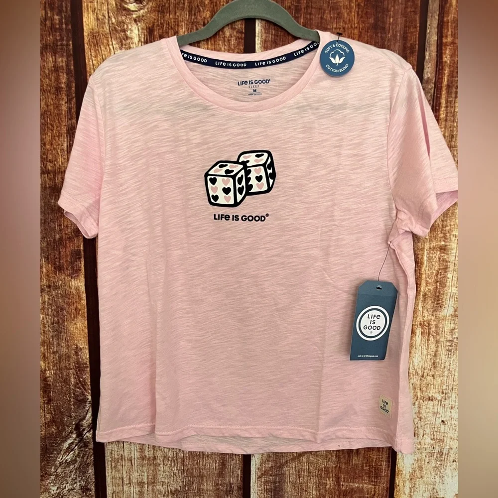 Life Is Good | NWT Women's Roll The Dice Pajama Set - Picture 3 of 7